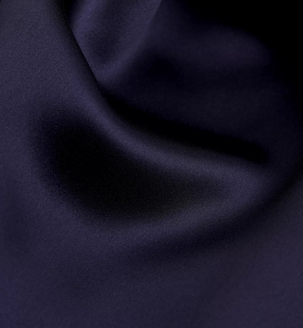 Robe Asymétrique Une Épaule en Satin